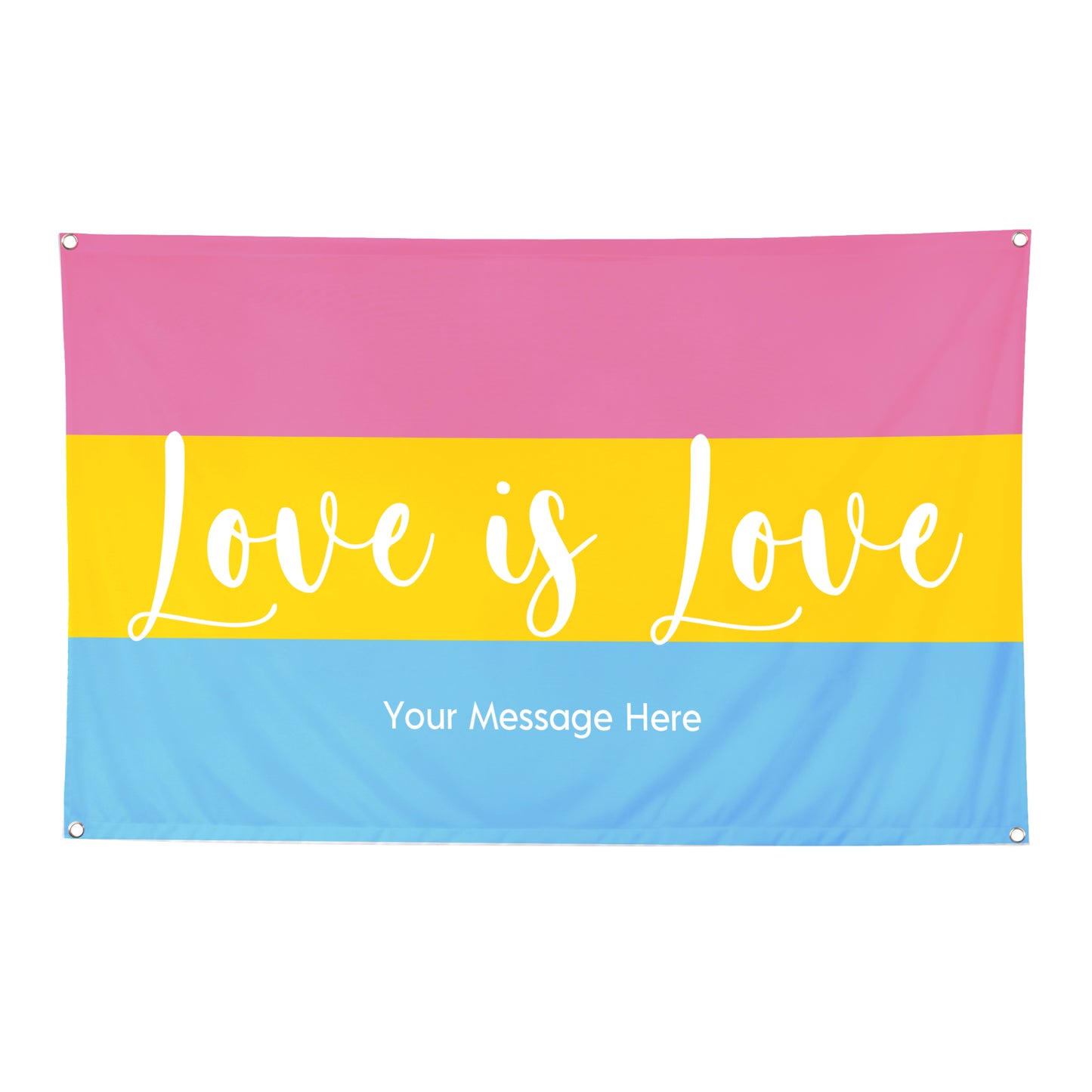Personalised Pansexual Pride Flag