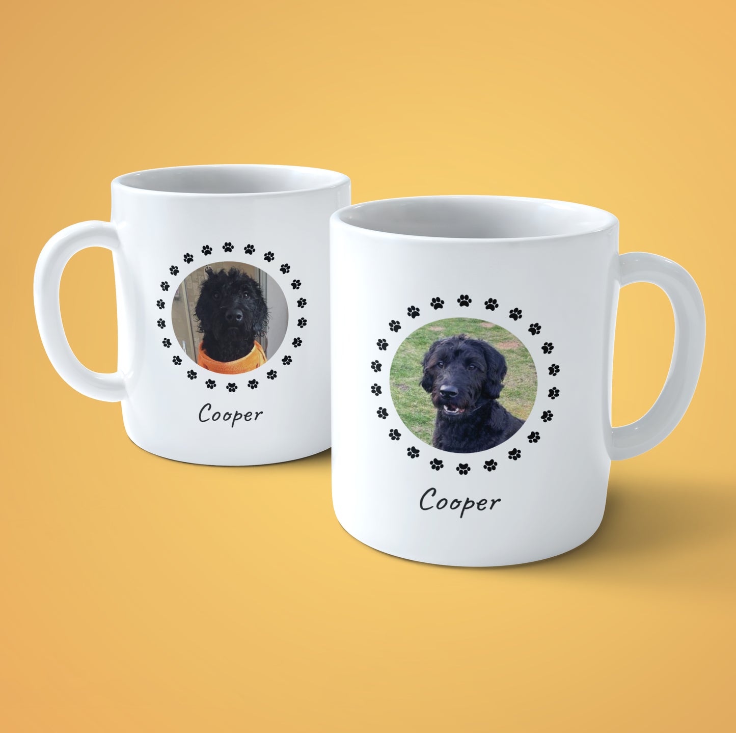 Personalised Mug - Paw Print