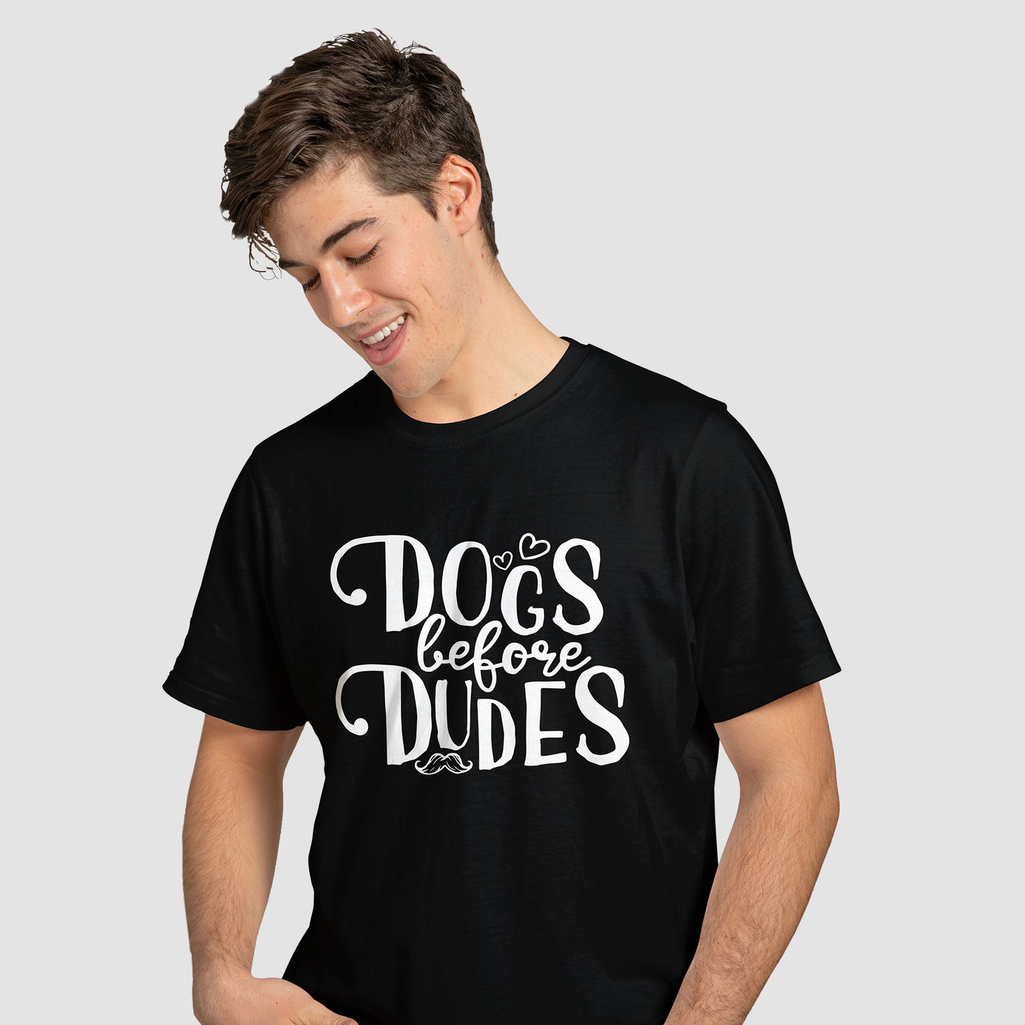 Dogs Before Dudes - T-Shirt - Custom Gifts