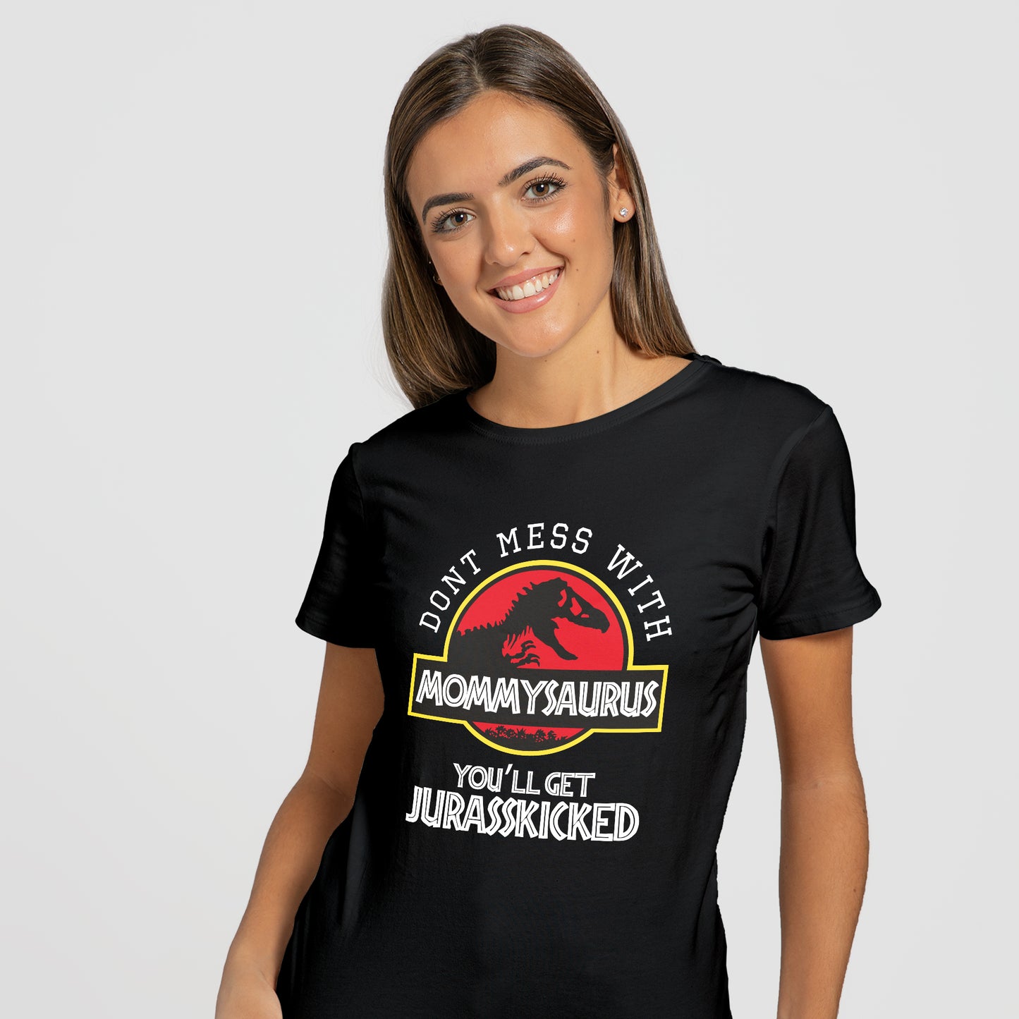 Don't Mess With Mommysaurus - T-Shirt - Custom Gifts