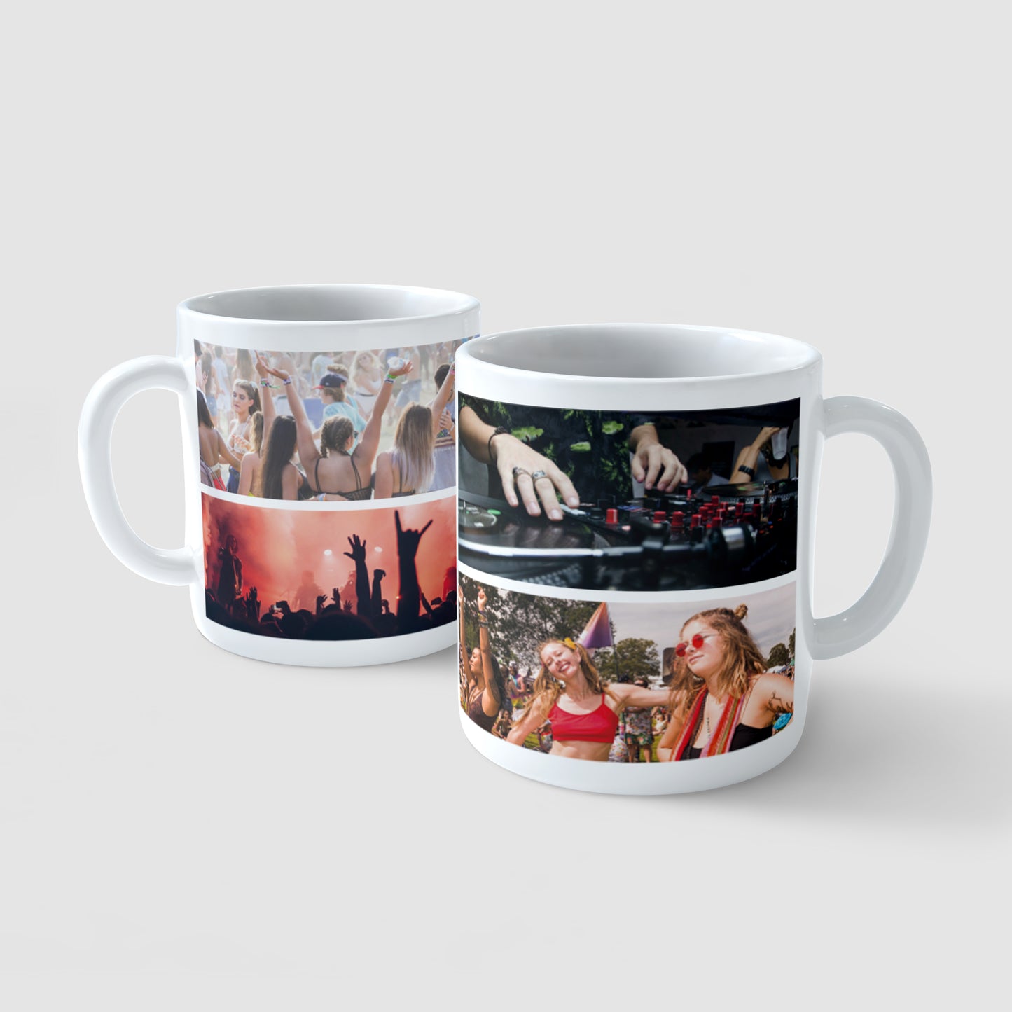 Four Photo Upload Mug
