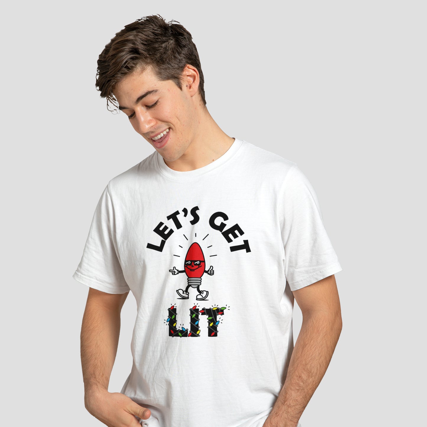 Let's Get Lit - T-Shirt - Custom Gifts