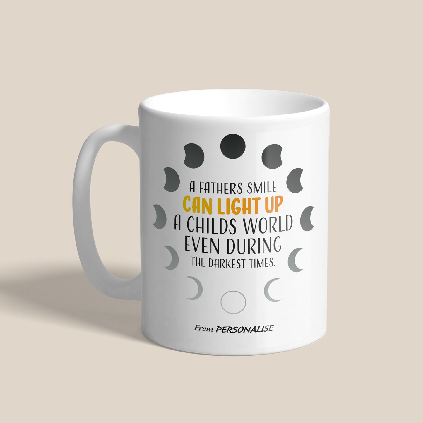 Fathers Day Mug - A Fathers Smile