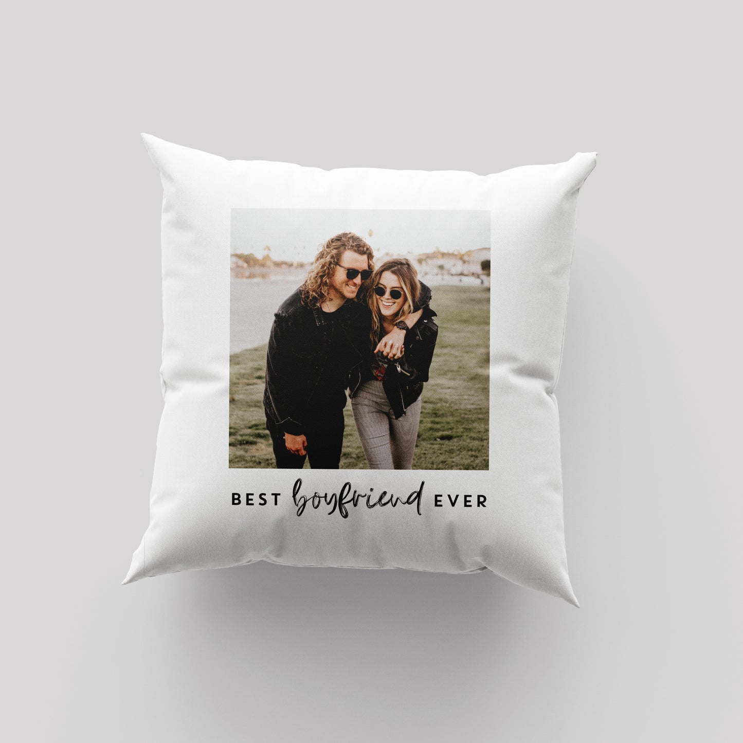 Photo Upload Cushion - Best Boyfriend