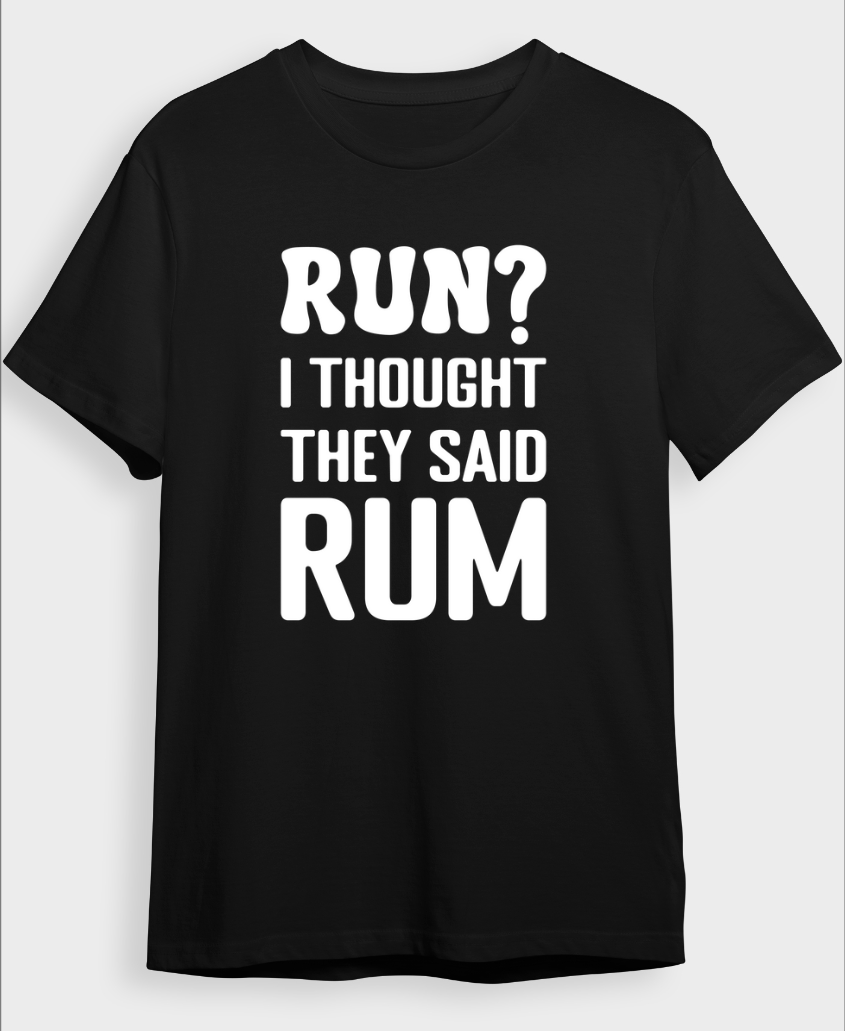 "Run?" T-Shirt