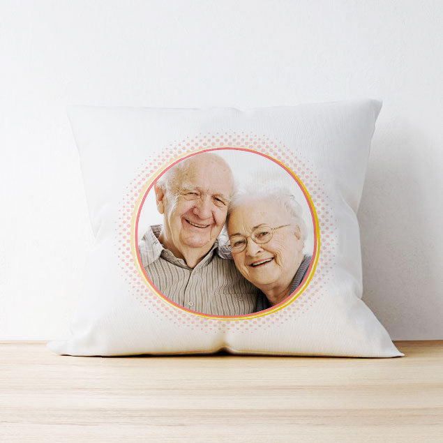 Photo Upload Cushion - Circle