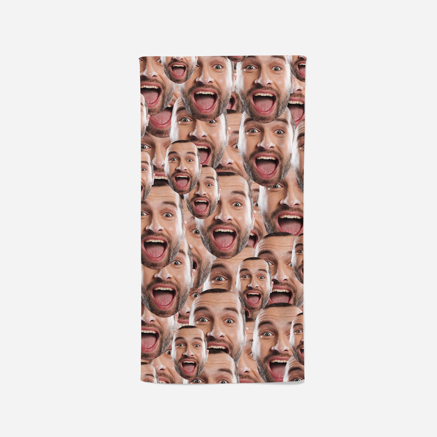 Add Your Face Large Beach Towel