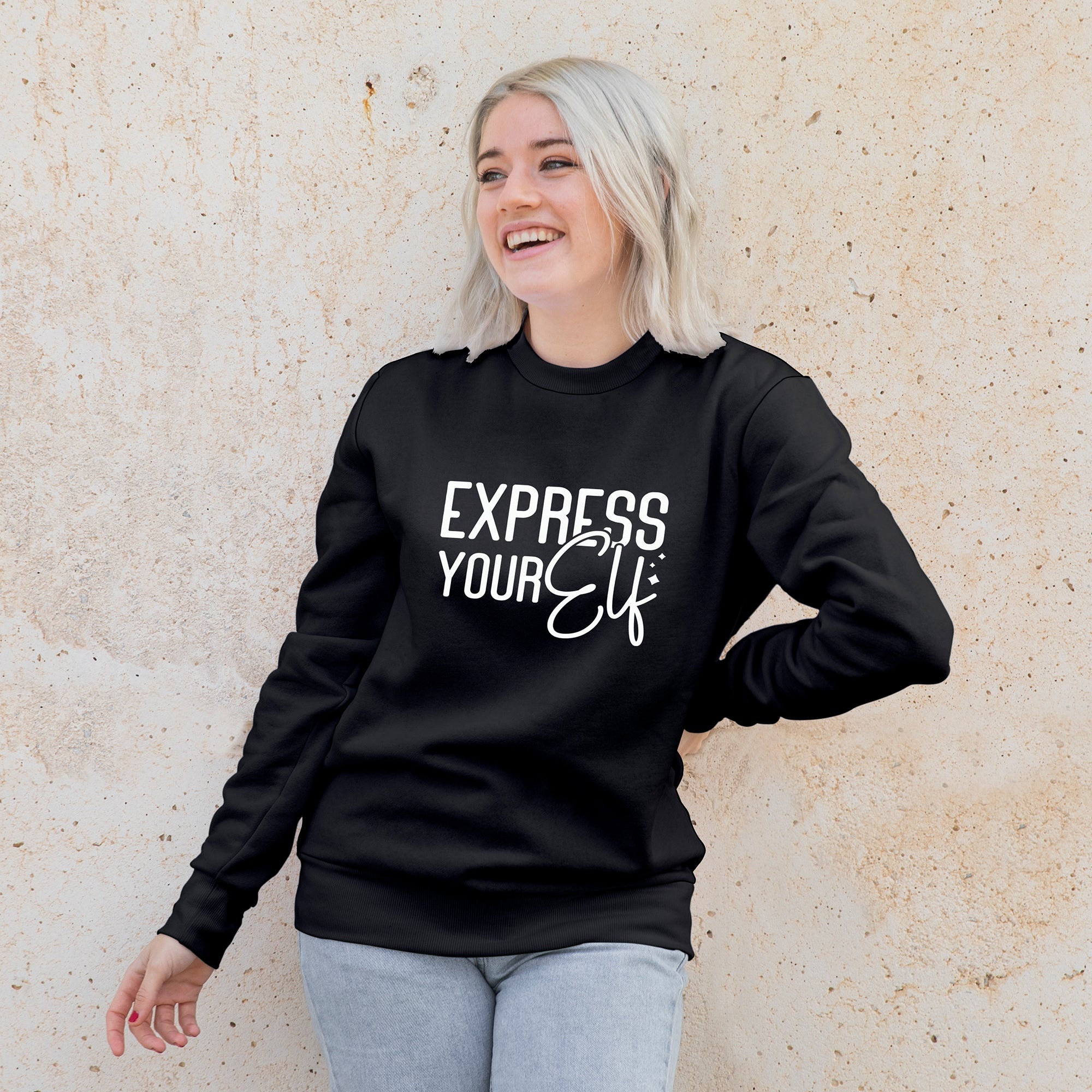 'Express Your Elf' Sweatshirts