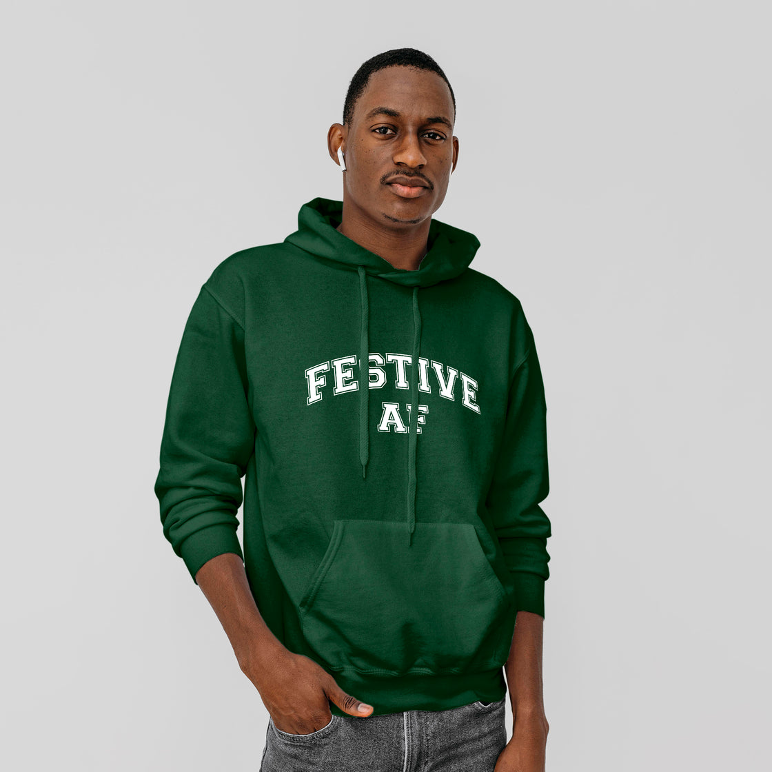 'Festive AF' Hoodie - Custom Gifts 