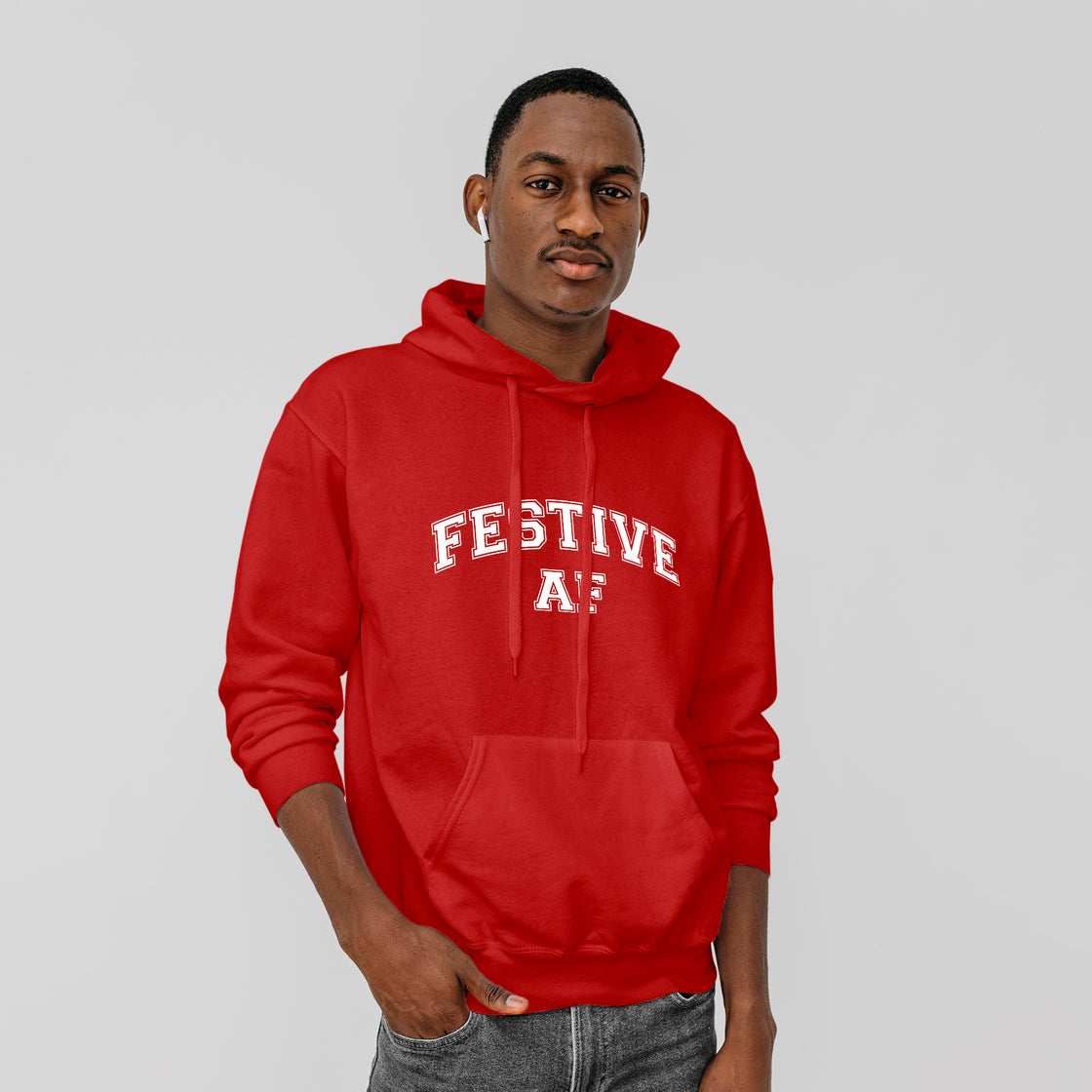 'Festive AF' Hoodie - Custom Gifts 