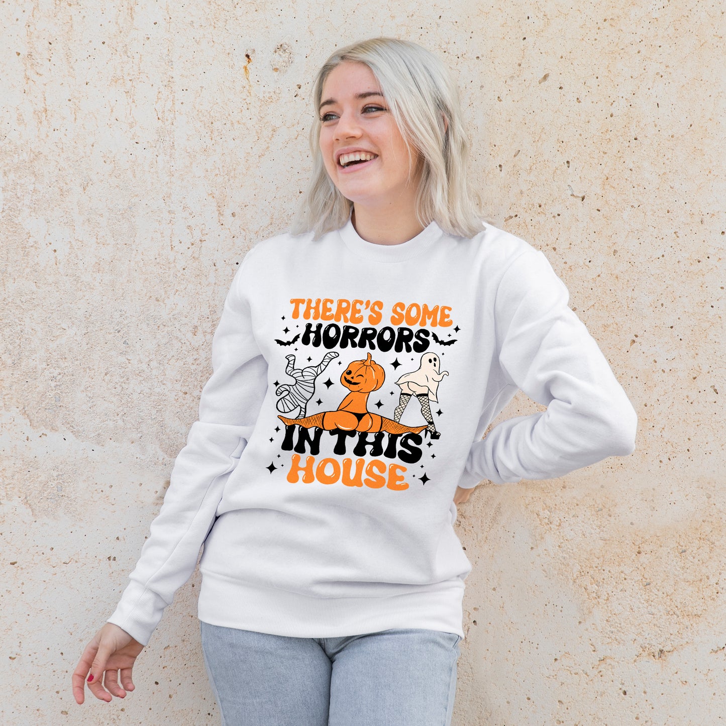 'Horrors in This House' Sweatshirt - Custom Gifts