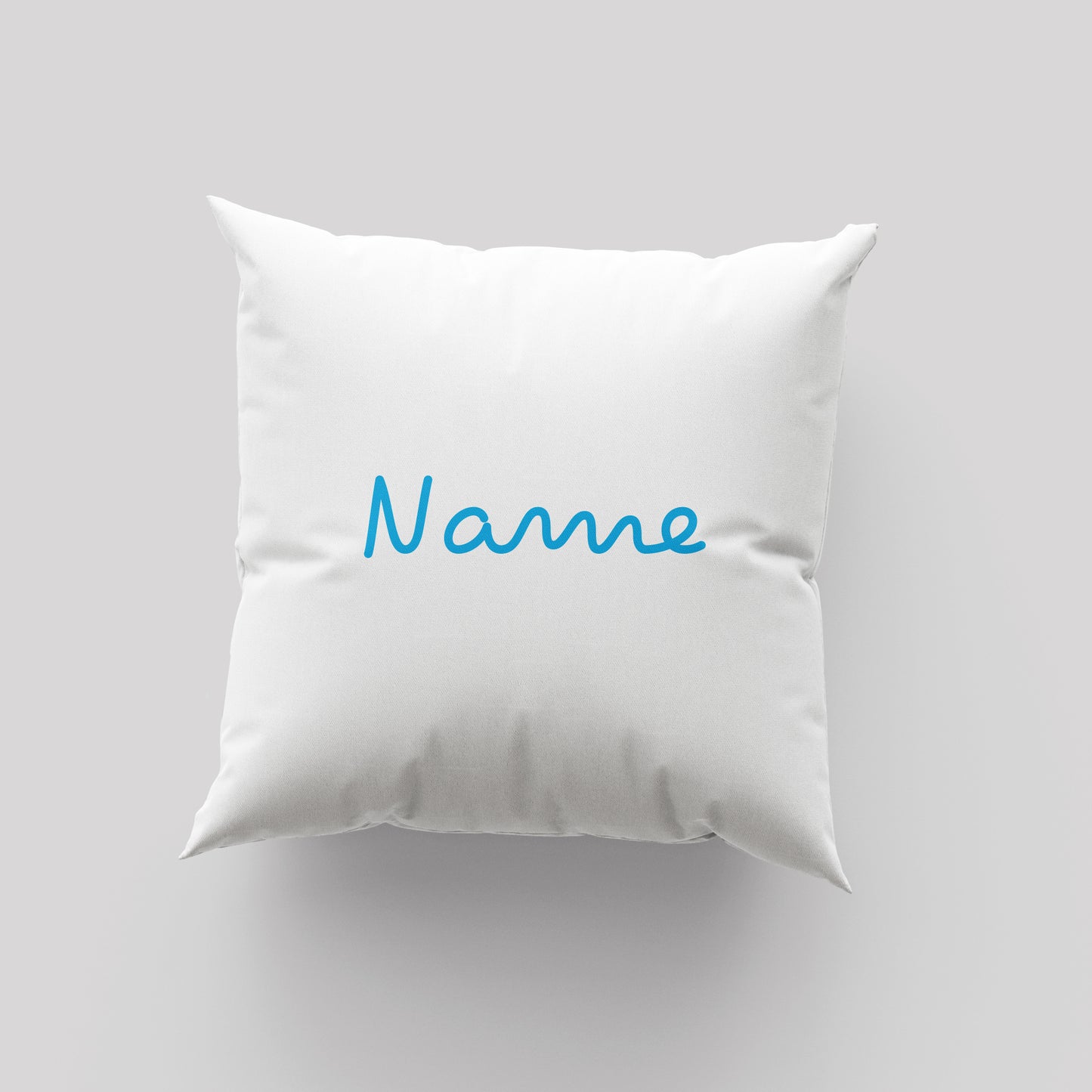 Island Inspired Cushion Blue