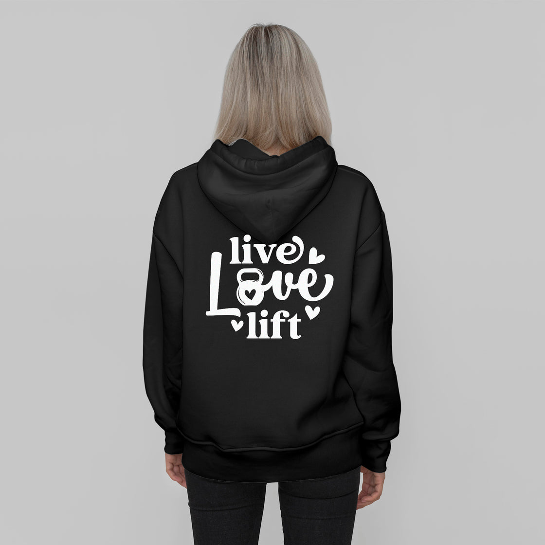 Live Love Lift Hoodie - Custom Gifts 