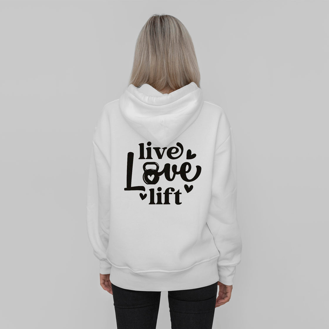 Live Love Lift Hoodie - Custom Gifts 