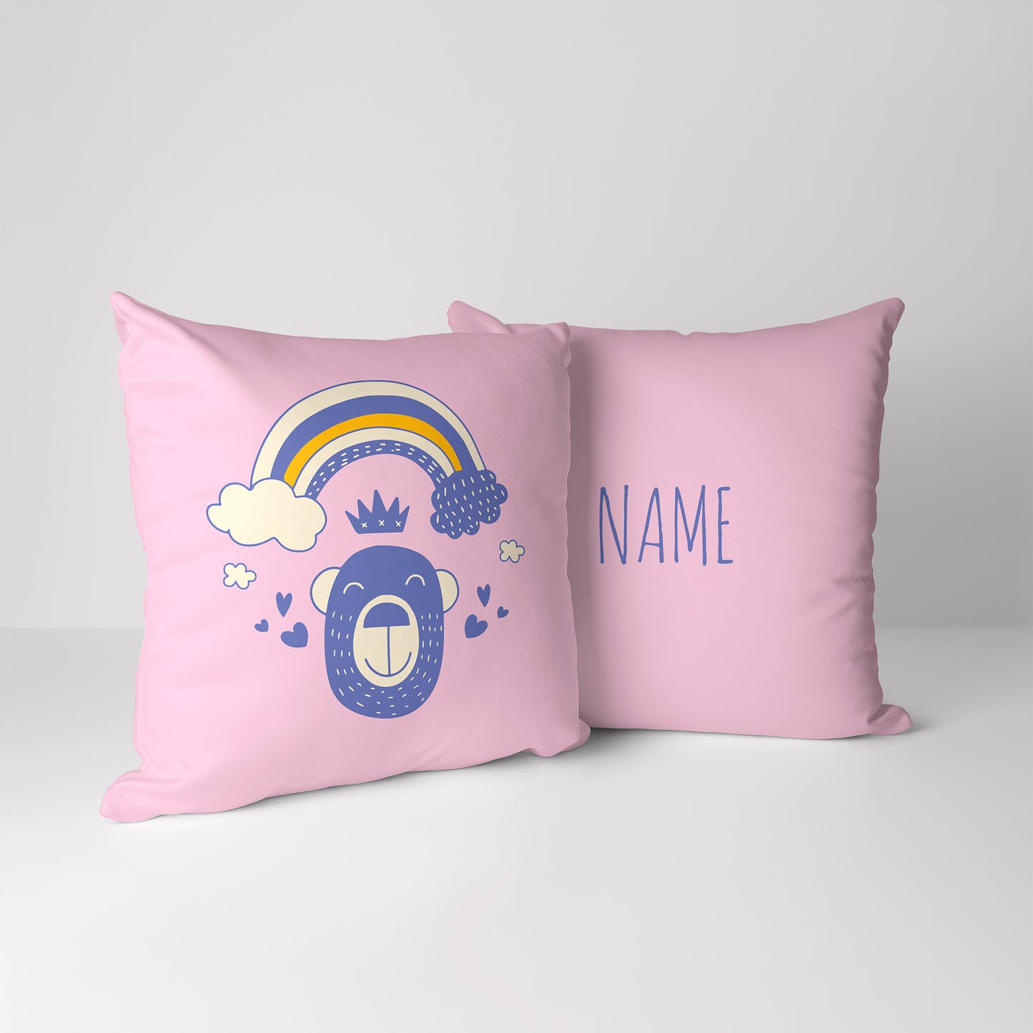 Personalised Childrens Cushion - Monkey