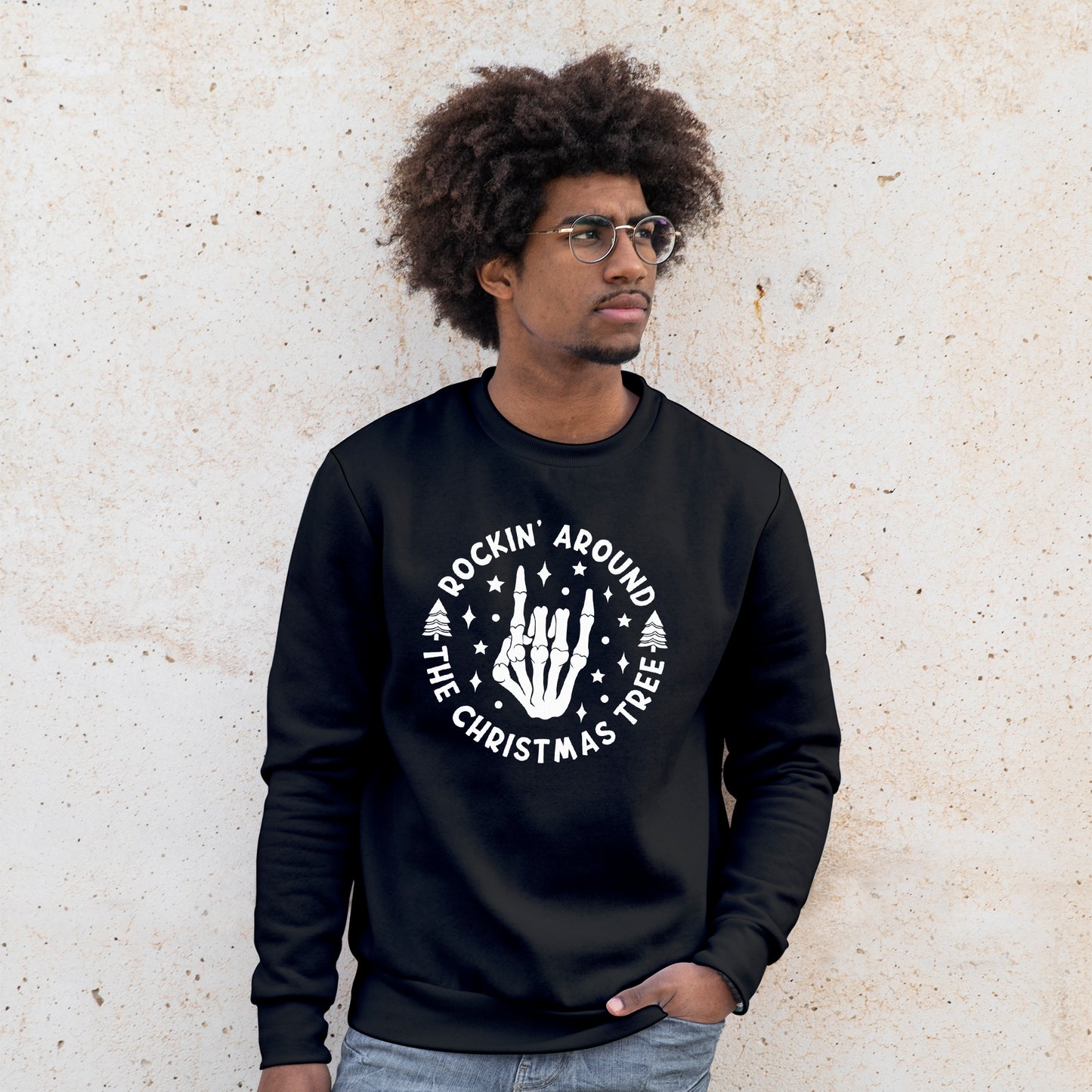 'Rocking Around the Christmas Tree' Sweatshirt - Custom Gifts