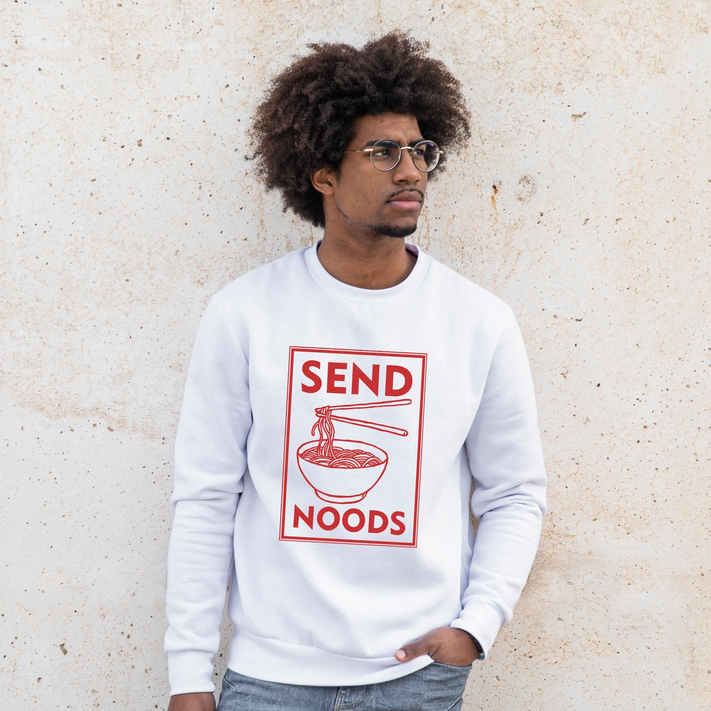 'Send Noods' Sweatshirt - Custom Gifts