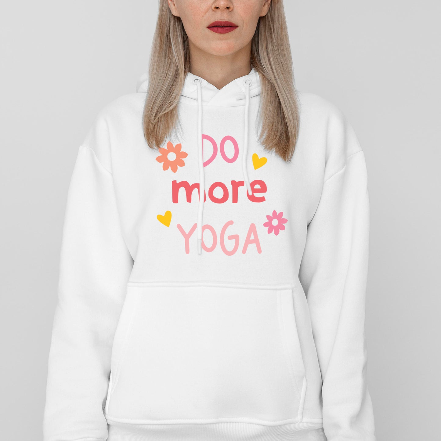 'Do More Yoga' Hoodie - Custom Gifts