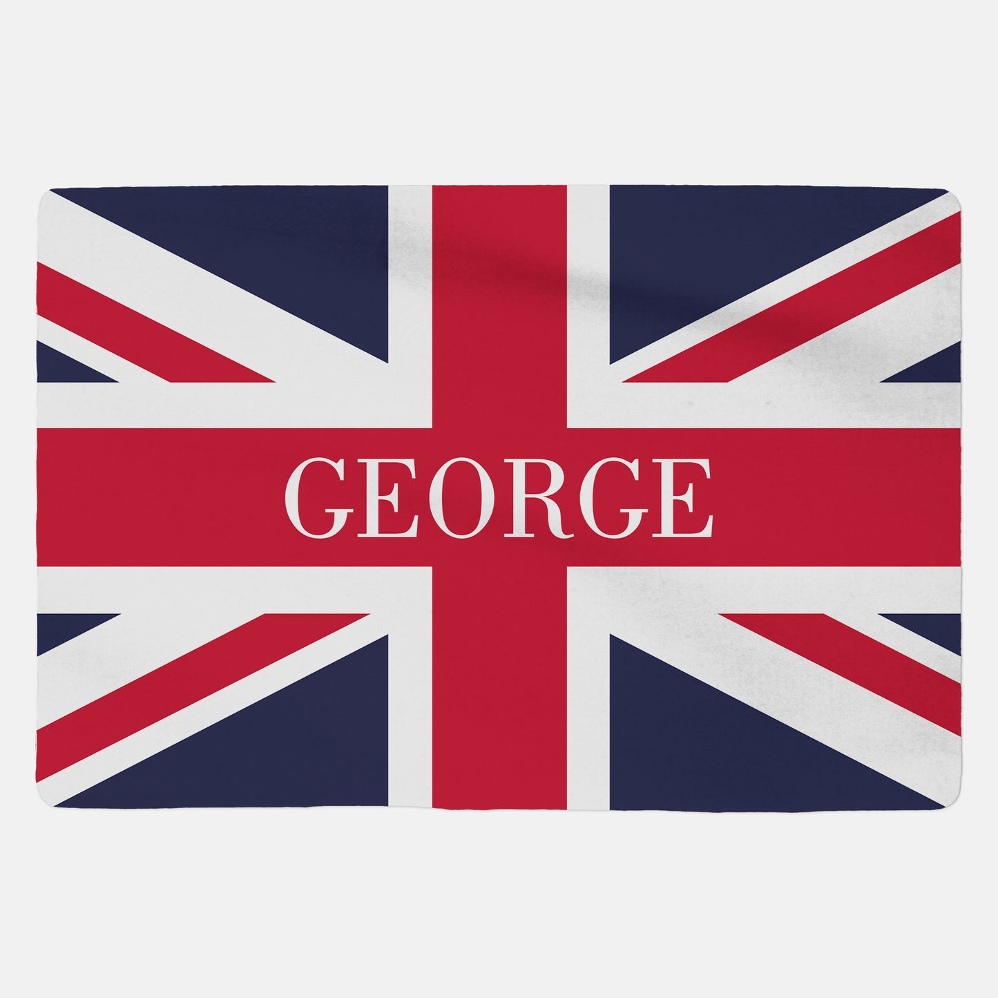 Personalised Union Jack Blanket - Custom Gifts