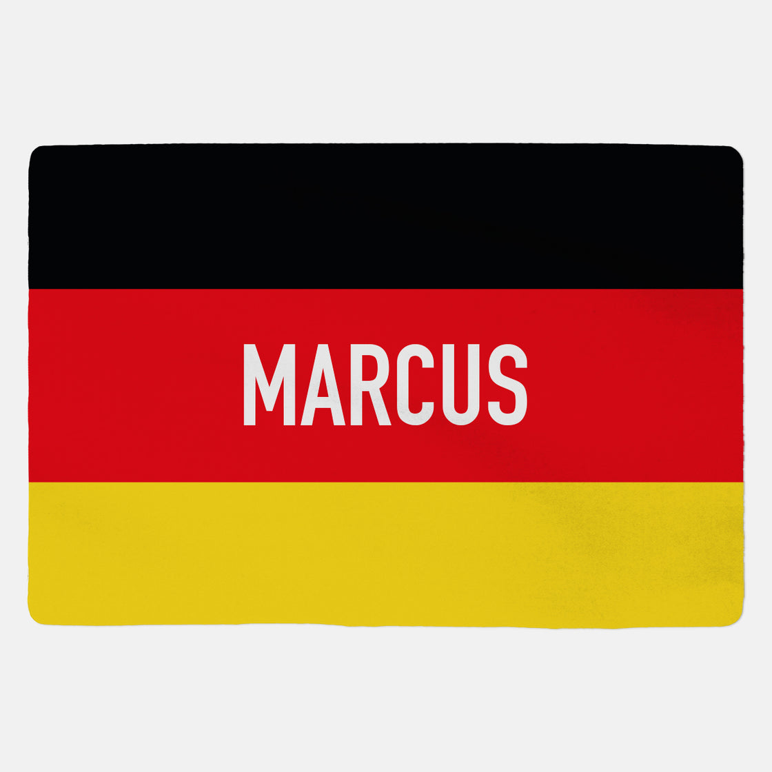 Personalised German Blanket - Custom Gifts 