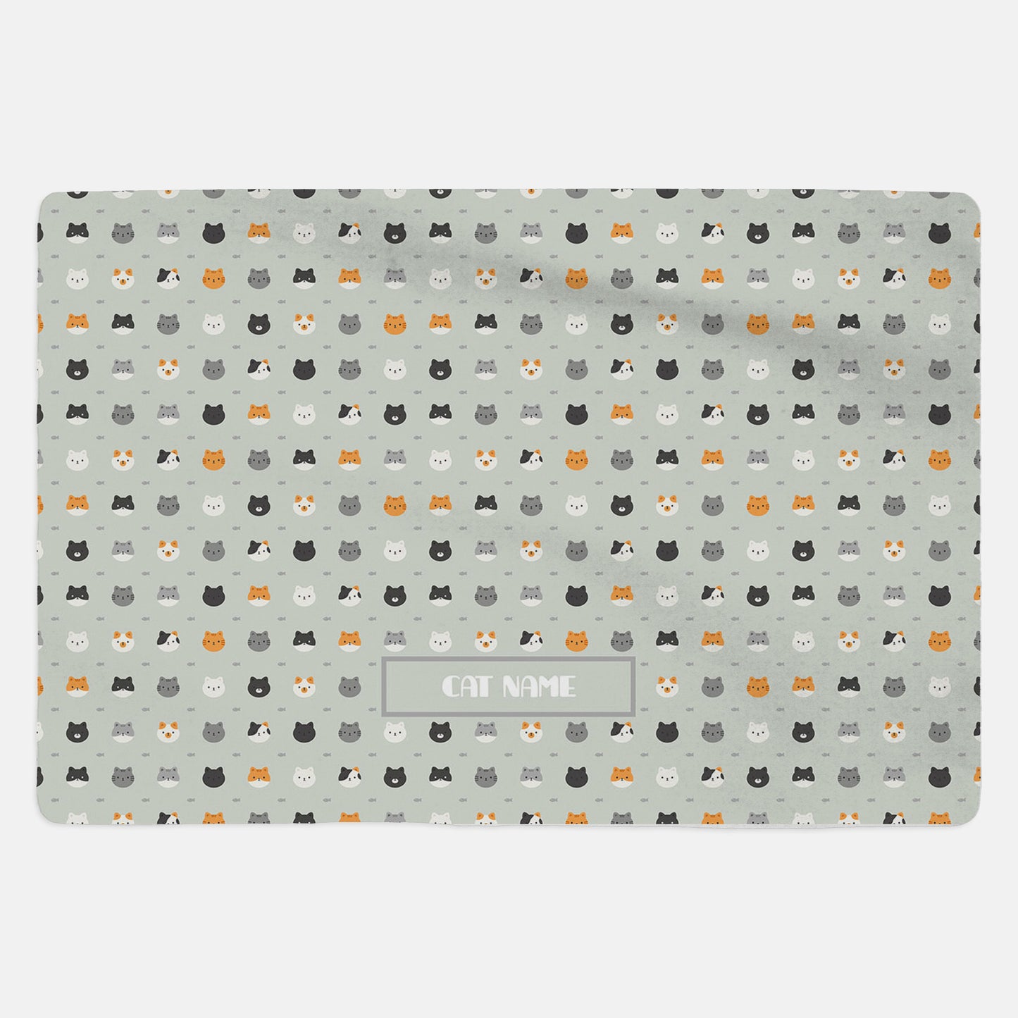 Personalised Cat Blanket - Pattern - Custom Gifts