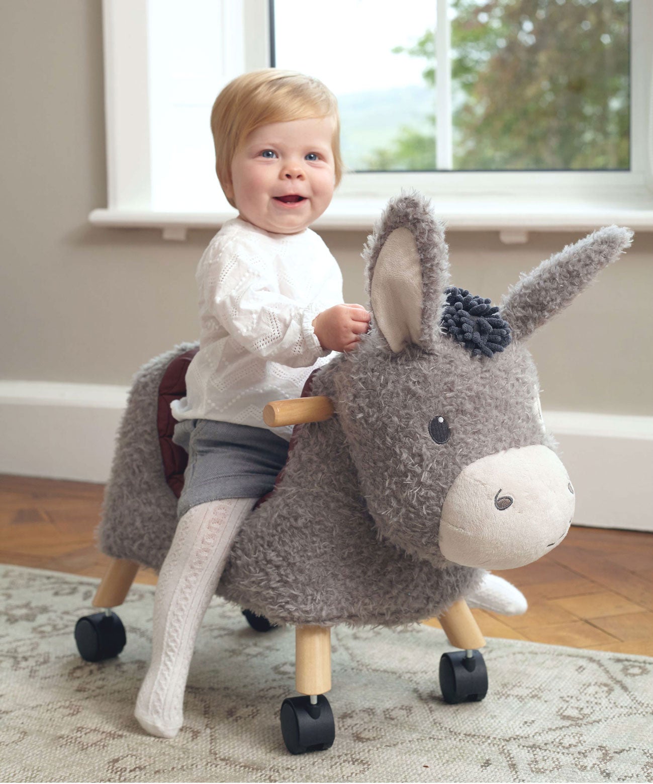 Bojangles Donkey Ride on Toy (12 Months+) - Little Bird Told Me - Custom Gifts