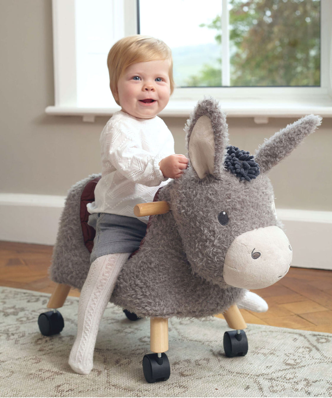 Bojangles Donkey Ride on Toy (12 Months+) - Little Bird Told Me - Custom Gifts 