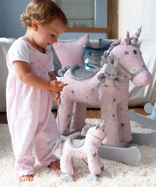 Celeste & Fae Rocking Unicorn (12 Months+) - Little Bird Told Me - Custom Gifts