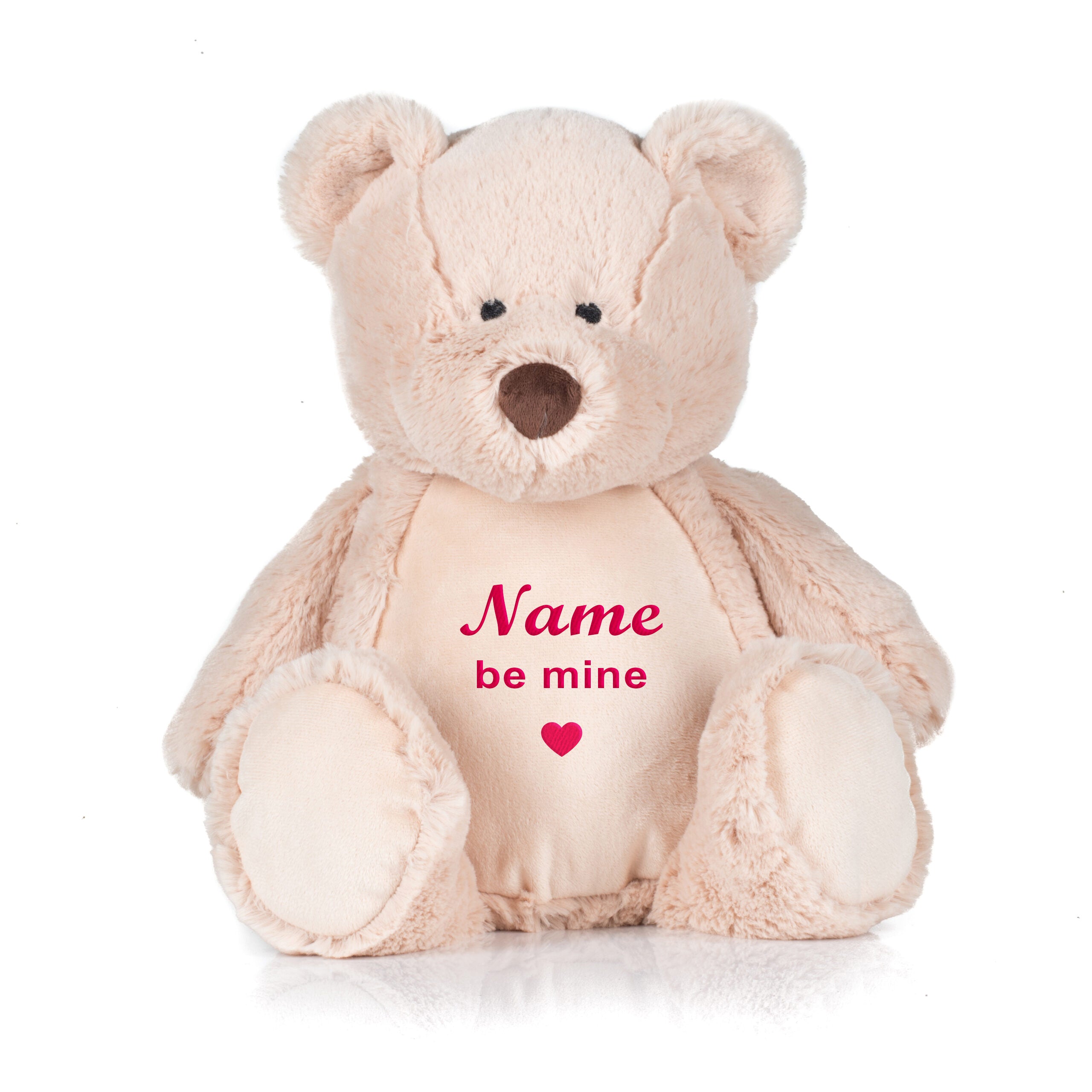 Personalised Valentines Teddy Bear - Be Mine