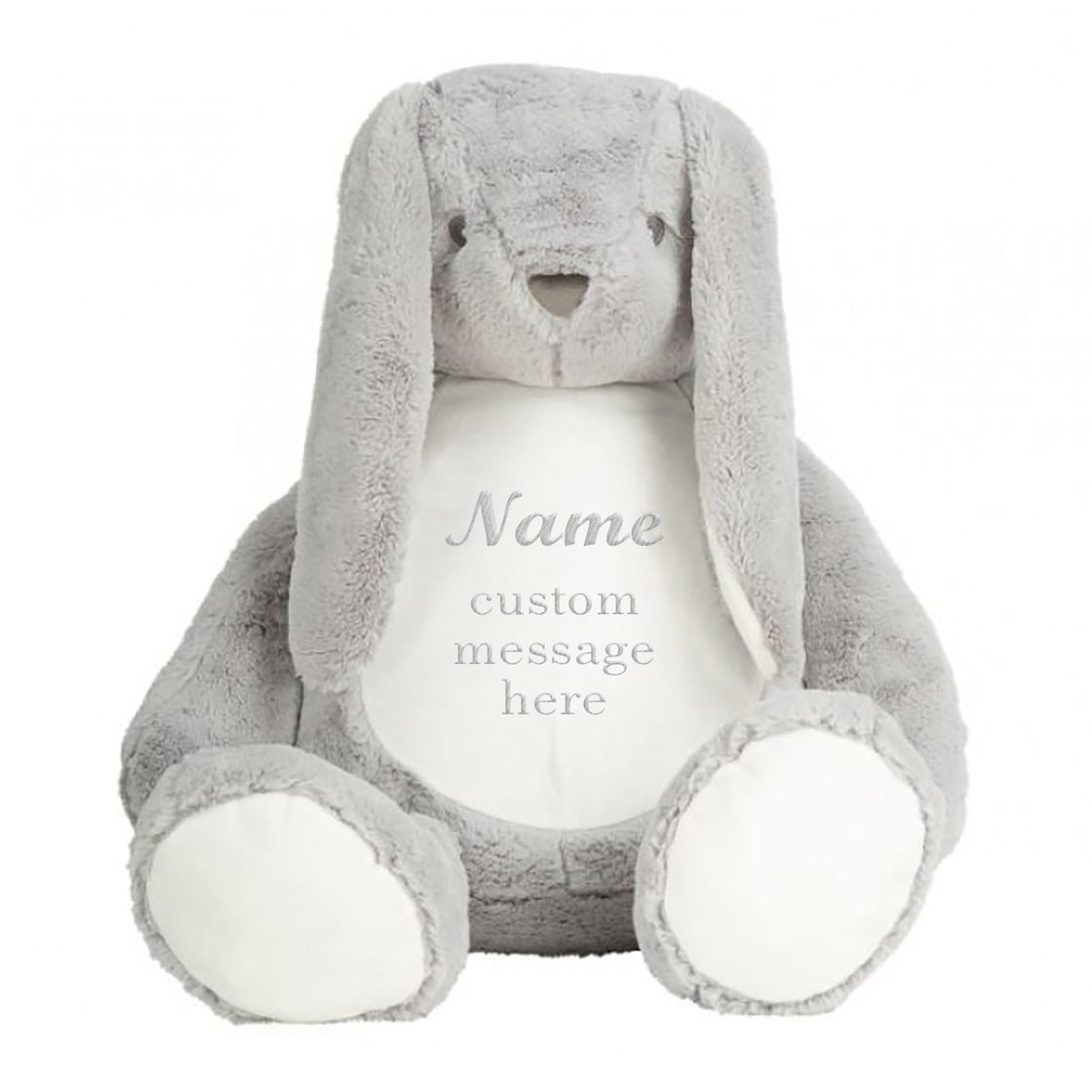 Personalised Valentines Teddy - Giant Bunny - Custom Gifts 