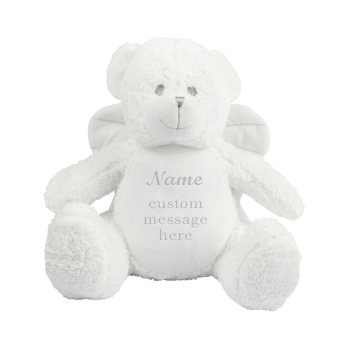 Personalised Valentines Teddy Bear - Angel - Custom Gifts 