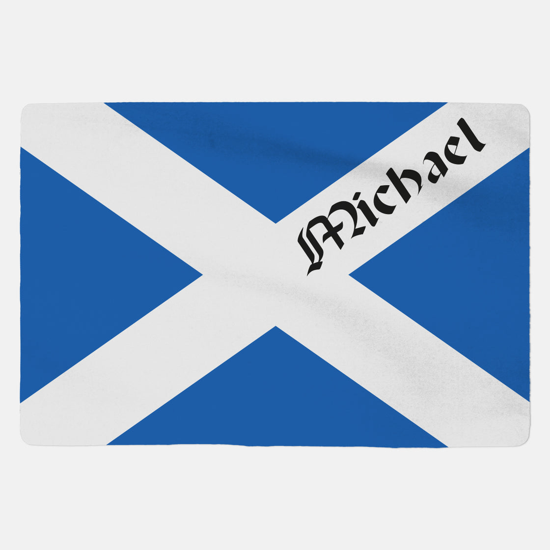 Personalised Scotland Blanket - Custom Gifts 