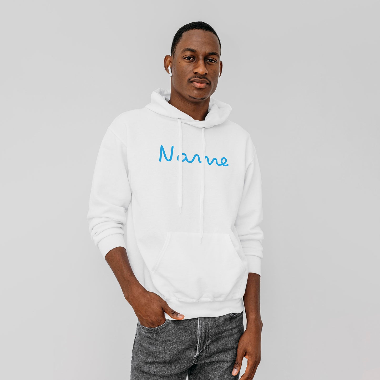 Personalised Island Inspired Hoodie Blue - Custom Gifts