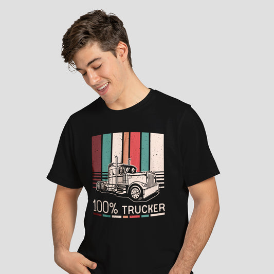 100% Trucker - T-Shirt