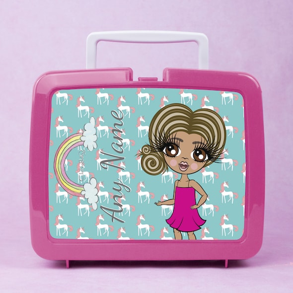 ClaireaBella Girls Unicorn Lunch Box - Image 3