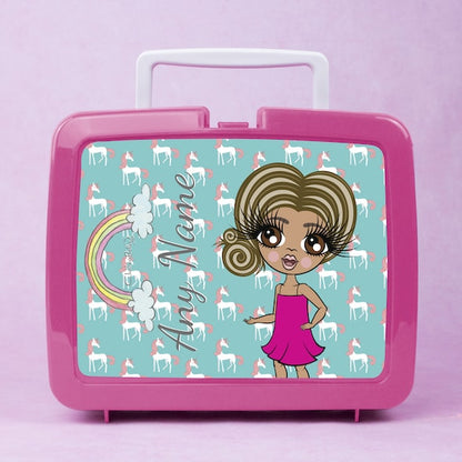 ClaireaBella Girls Unicorn Lunch Box - Image 3