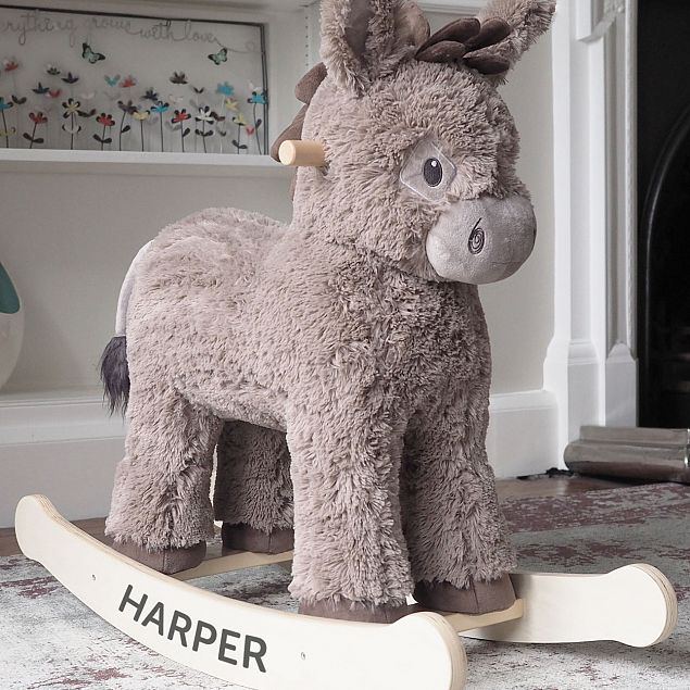 Personalised Norbert Rocking Donkey (12 Months+) - Little Bird Told Me