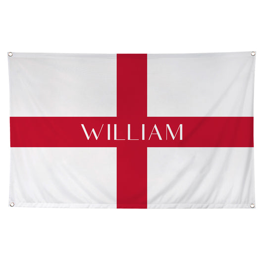 Personalised England Flag