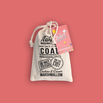 Sack of Gourmet Marshmallow Coal