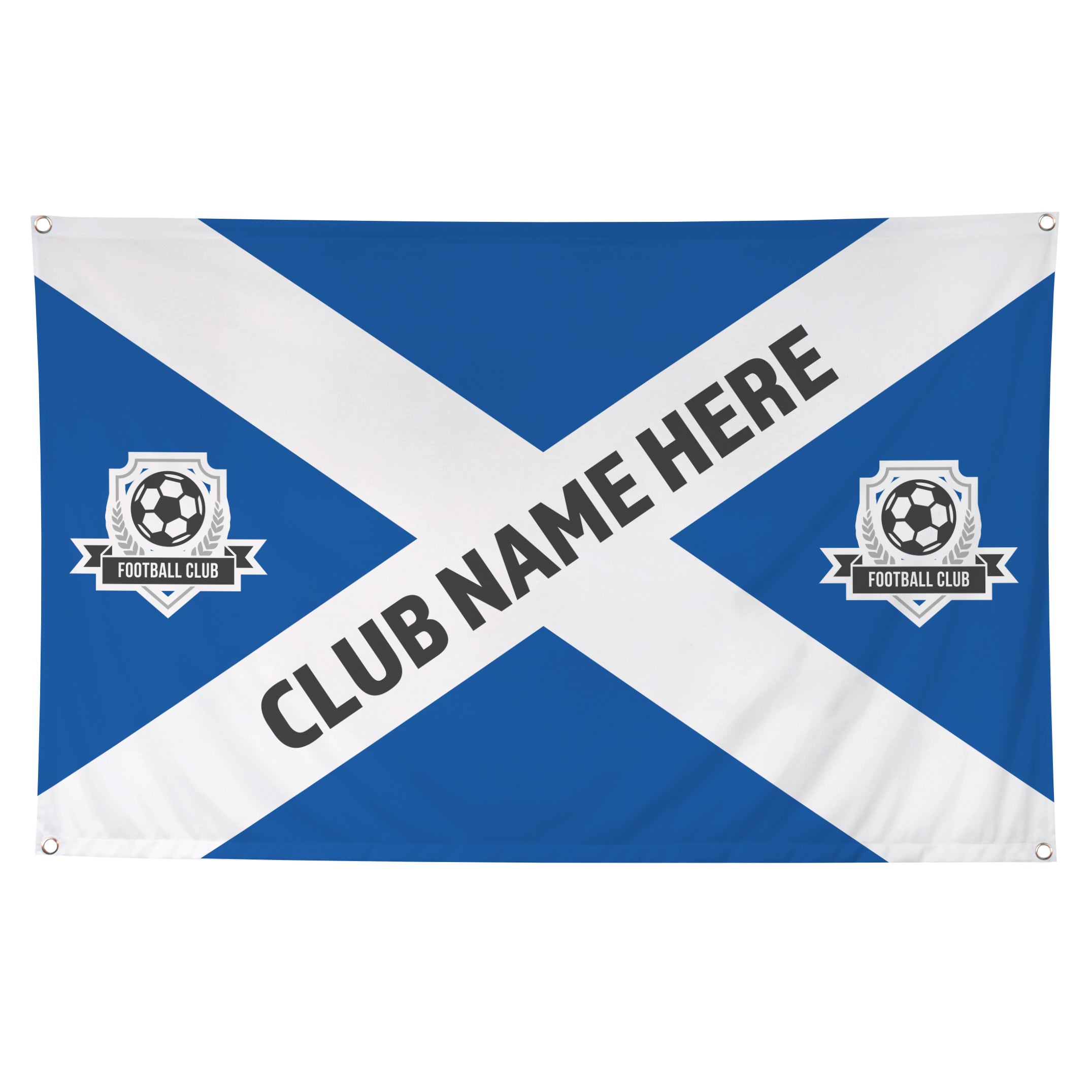 Personalised Scotland Football Flag