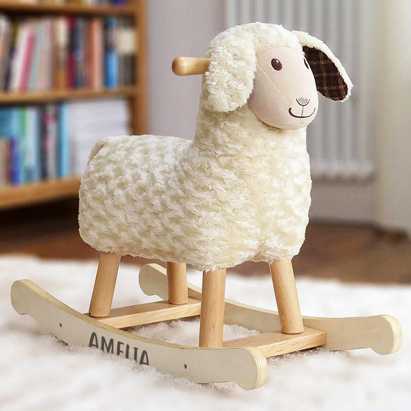 Sheep Rocking Toys Personalised Lambert Rocking Sheep (9 Months+) – Custom Gifts