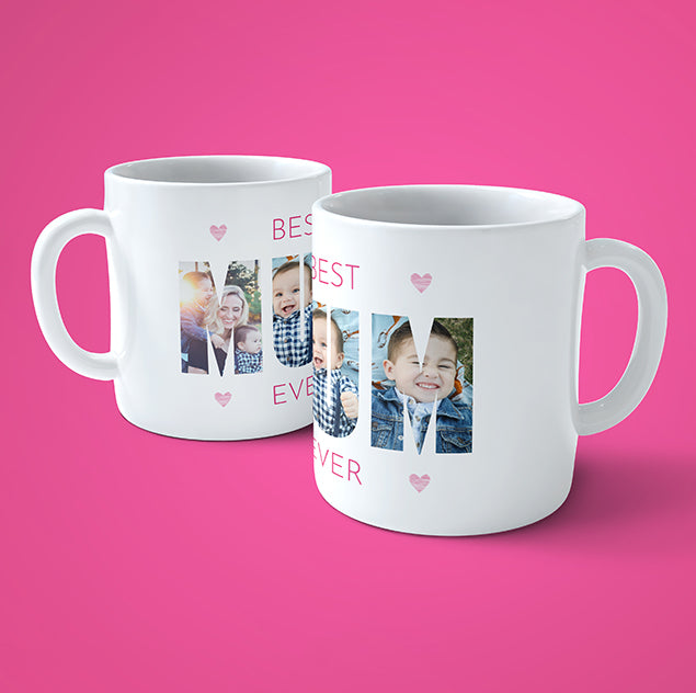 Personalised Mothers Day Mug - Best MUM