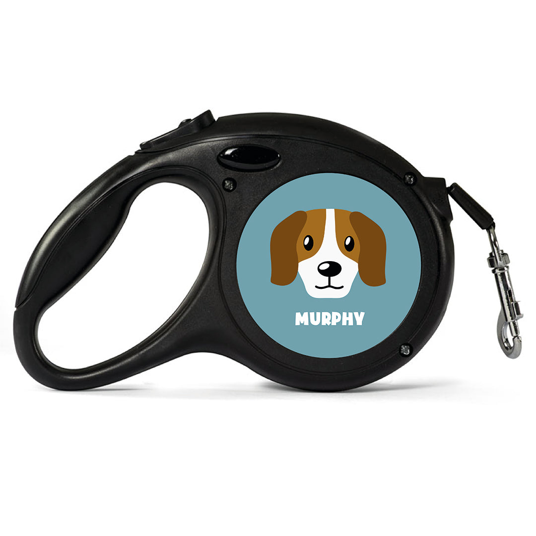 Cartoon Beagle Dog Lead - Large