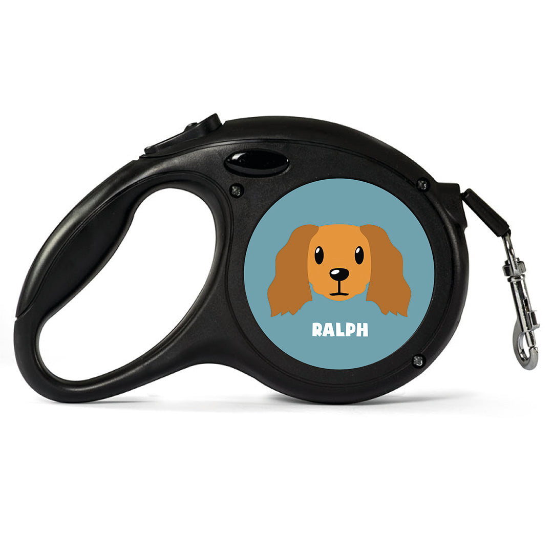 Cartoon Golden Cocker Spaniel Dog Lead - Large