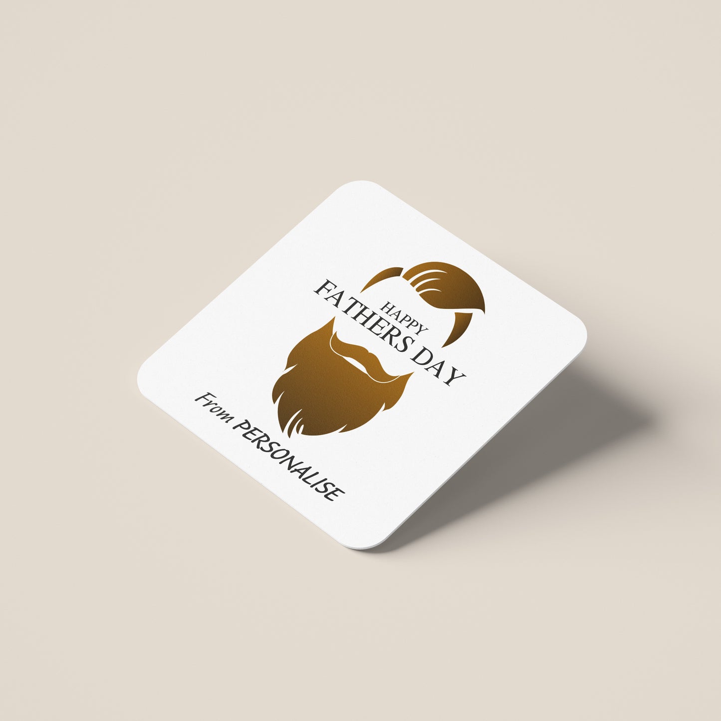 Personalised Coaster - Beard