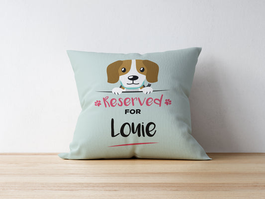 Personalised Dog Cushion - Beagle