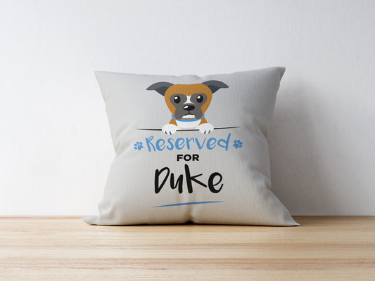 Personalised Dog Cushion - Boxer