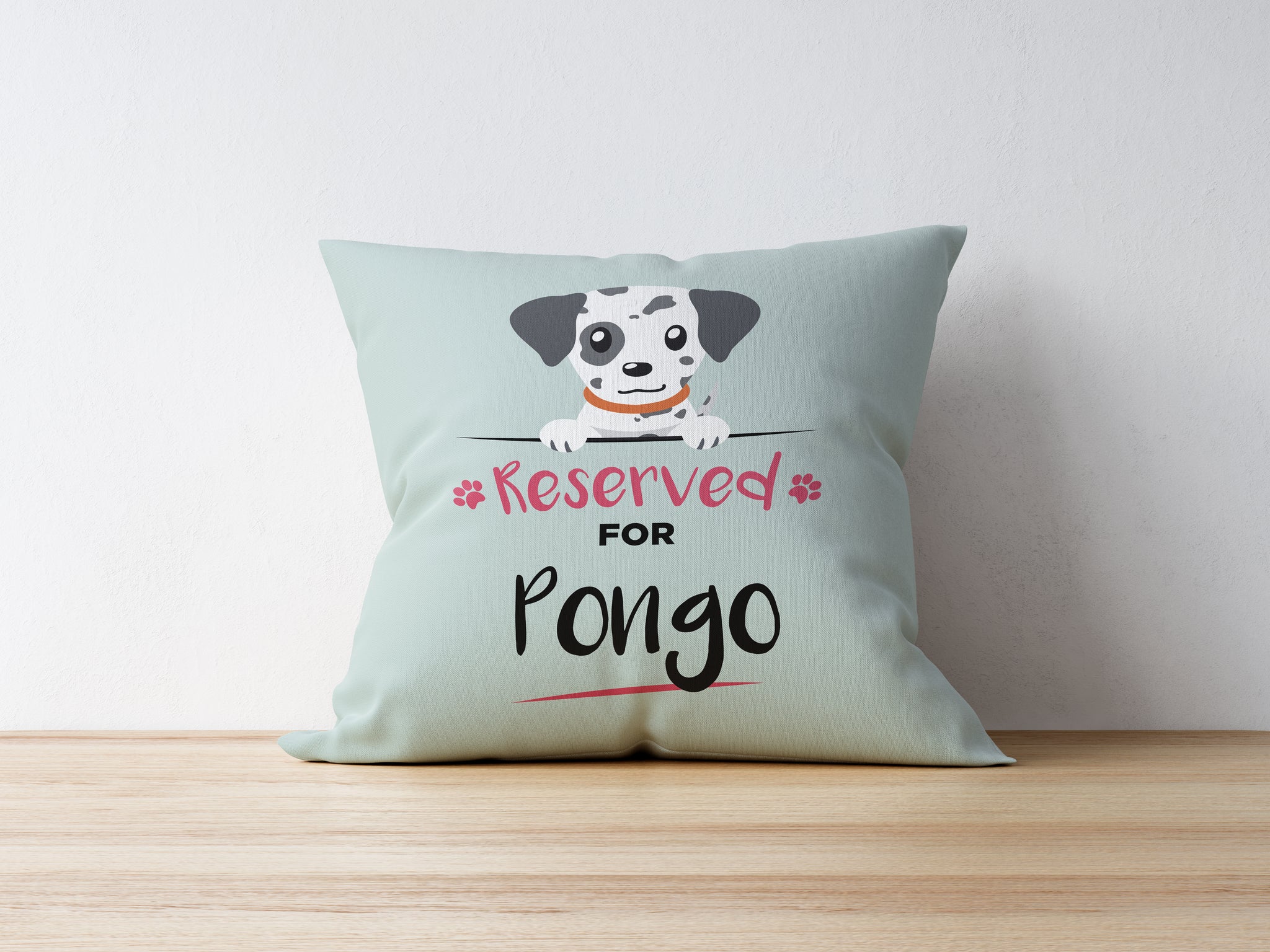 Personalised Dog Cushion - Dalmation
