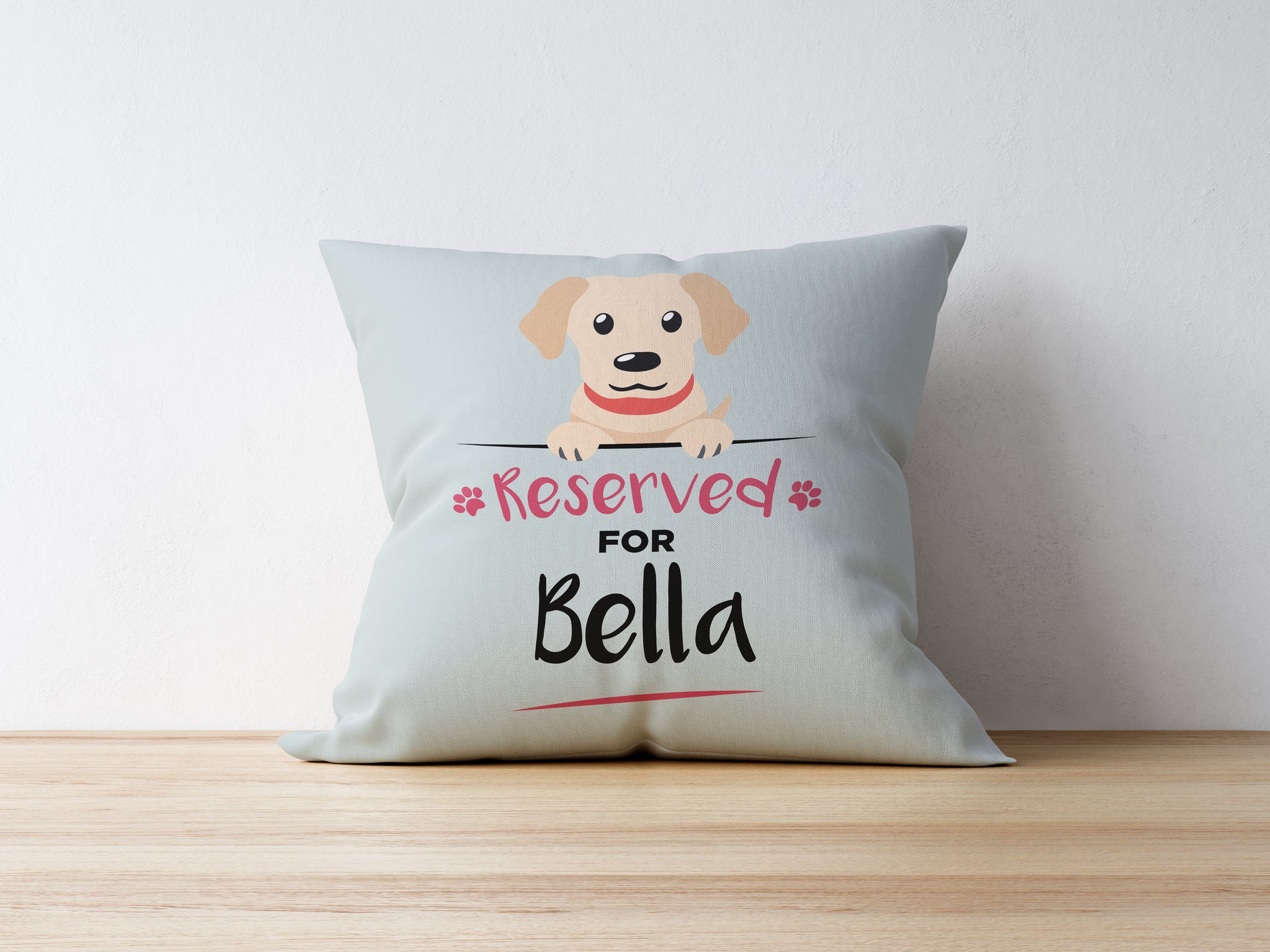 Personalised dog Cushion - Labrador