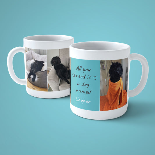 Personalised Mug - All You Need Is A Dog Named